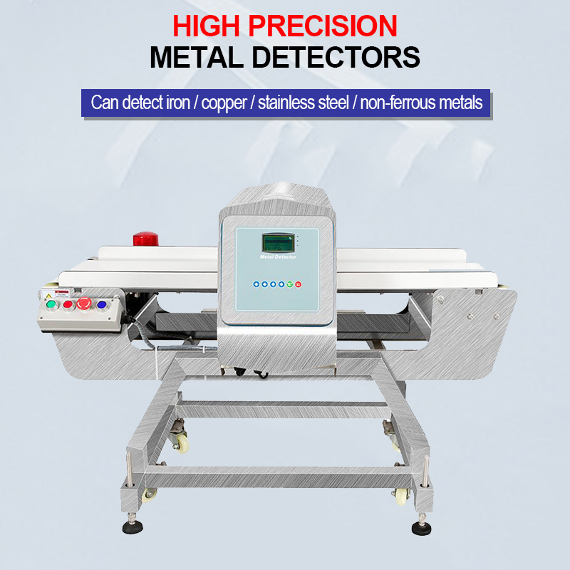 Auto Conveying Industrial Metal Detector for Broken Needle Ferrous Metals