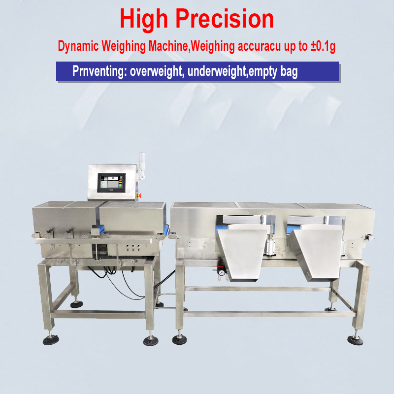 high accuracy Widely used automatic pouch checkweigher for food industry