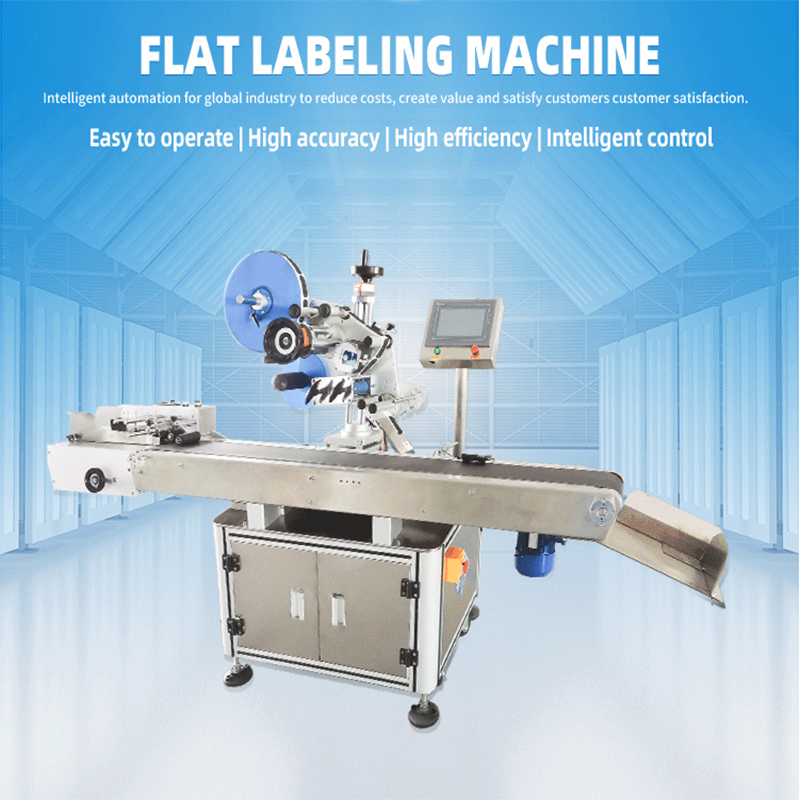 High Efficiency Fully Automatic Card Type Flat Labeling Machine