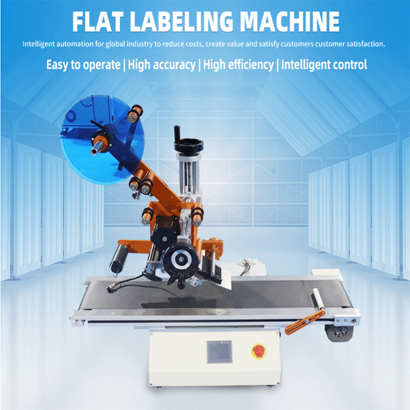 Desktop Automatic Flat Labeling Machine For Box Flat Labeling