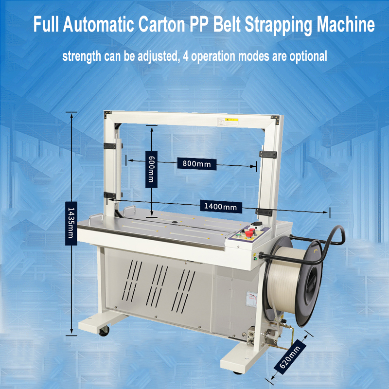 PP Band Strap automatic strapping machine for carton